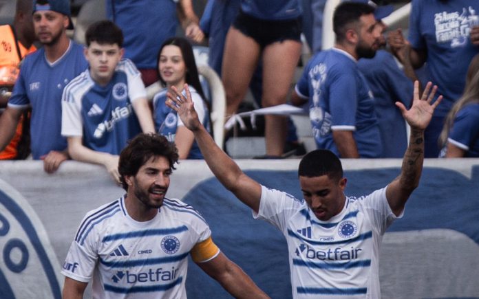 golchristianbotafogo Christian comemora gol contra o Botafogo