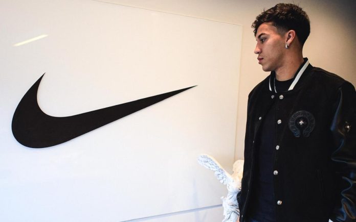 Kaio Jorge assinou contrato de três anos com a Nike