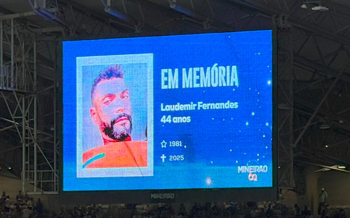Gari Laudemir de Souza Fernandes, assassinado em BH, foi homenageado no Mineirão