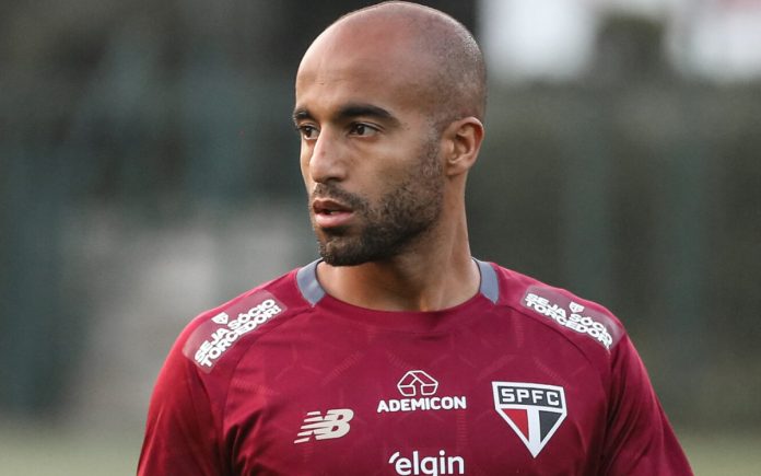 Lucas Moura, meia-atacante do São Paulo