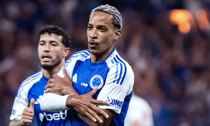 Matheus Pereira, autor do gol do Cruzeiro