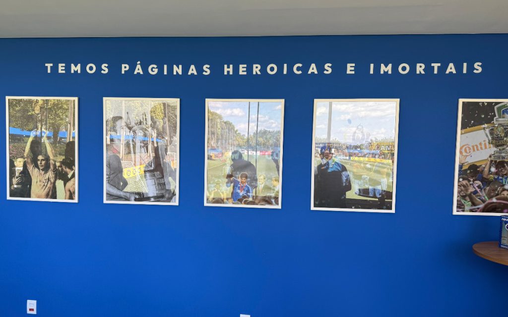 Nova sala de imprensa da Toca da Raposa II