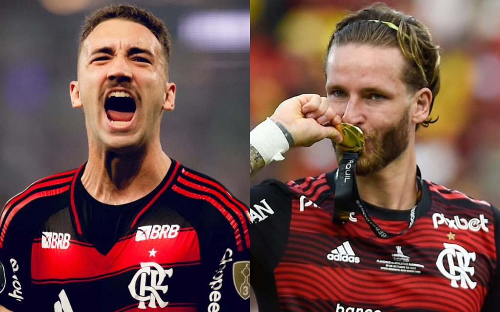 Léo Ortiz e Léo Pereira, do Flamengo
