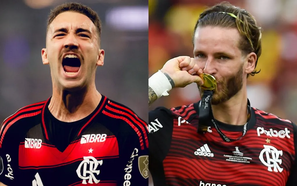 Léo Ortiz e Léo Pereira, do Flamengo