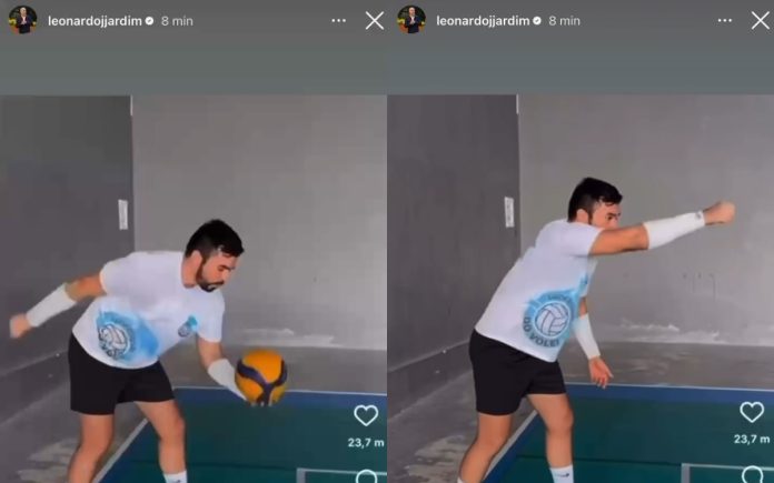 No Instagram, Leonardo Jardim ironizou pênalti não marcado para o Cruzeiro (Foto: reprodução/Instagram)