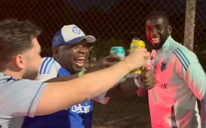 Bolasie celebrou vitória sobre Red Bull Bragantino com energético