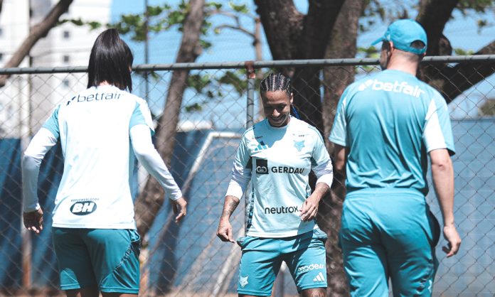 Cruzeiro na preparação para a final contra o Corinthians