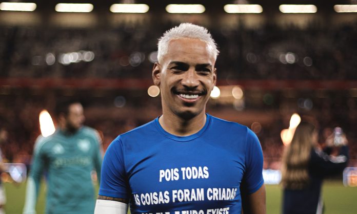 Matheus Pereira, meia do Cruzeiro