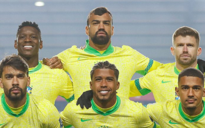 Fabrício Bruno foi titular da Seleção Brasileira (Foto: Rafael Ribeiro/CBF)