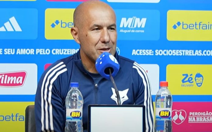 Leonardo Jardim, técnico do Cruzeiro (Foto: Reprodução)