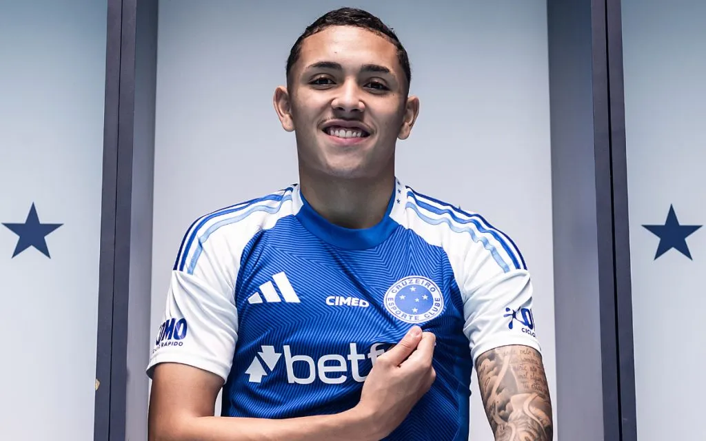 Kauã Moraes, novo lateral-direito do Cruzeiro (Foto: Gustavo Aleixo/Cruzeiro)