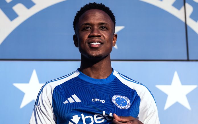 Sinisterra, atacante do Cruzeiro (Foto: Gustavo Aleixo/Cruzeiro)