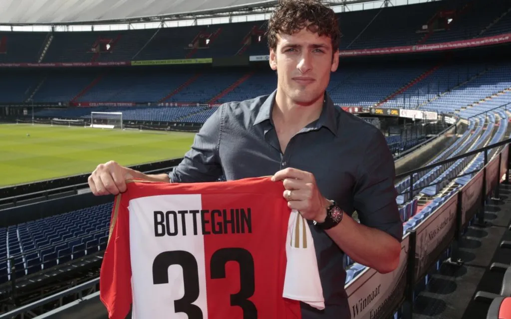 Eric Botteghin, ex-jogador do Feyenoord, da Holanda (Foto: Divulgação/Feyenoord)