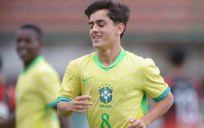 Henrique Lemos, jogador do Cruzeiro (Foto: Divulgação/CBF)