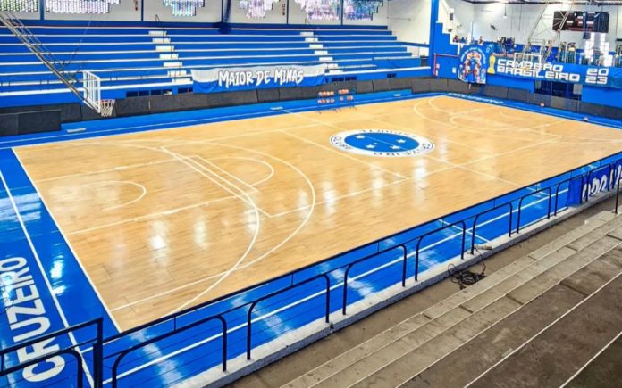 Ginásio Dona Salomé, no Barro Preto (Foto: Divulgação/Cruzeiro Basquete)
