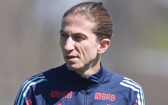 Filipe Luís, técnico do Flamengo