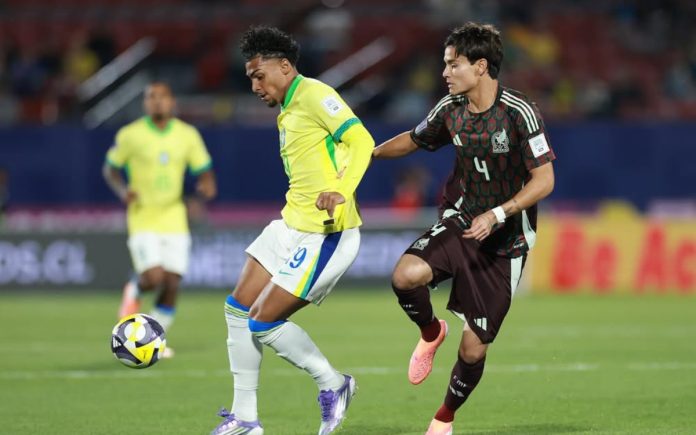 Brasil e México, pela 1ª rodada da Copa do Mundo Sub-20