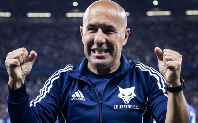 leonardojardimcruzeiro Leonardo Jardim, técnico do Cruzeiro, após vitória no clássico