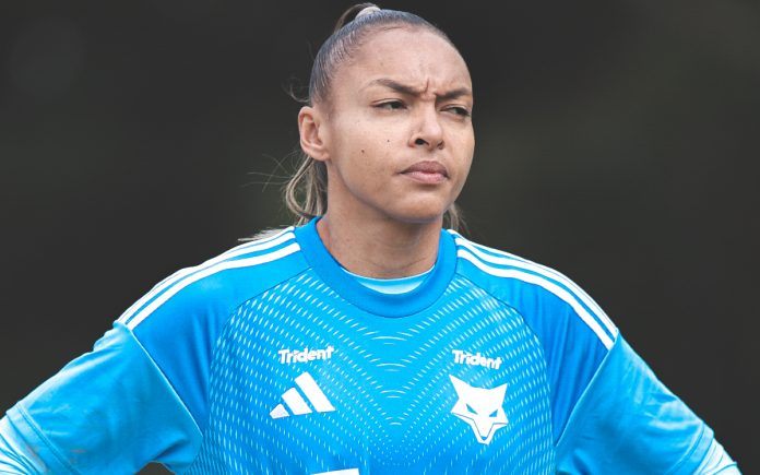 Taty Amaro, goleira do Cruzeiro (Foto: Gustavo Martins/Cruzeiro)