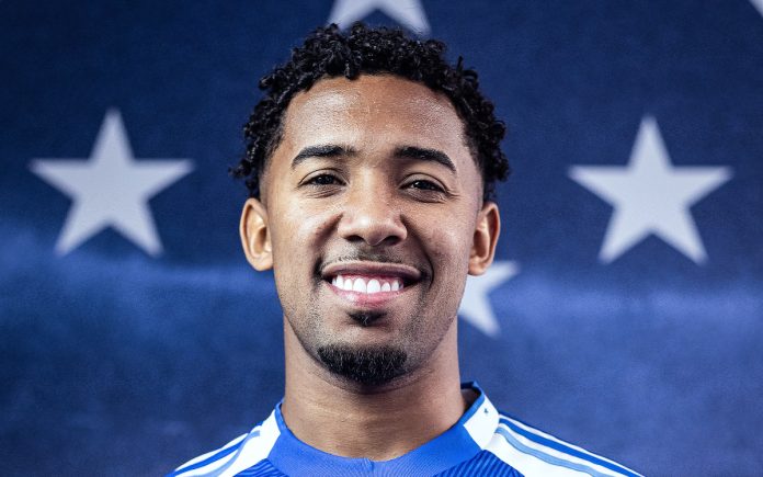 Ryan Guilherme, novo meio-campista do Cruzeiro