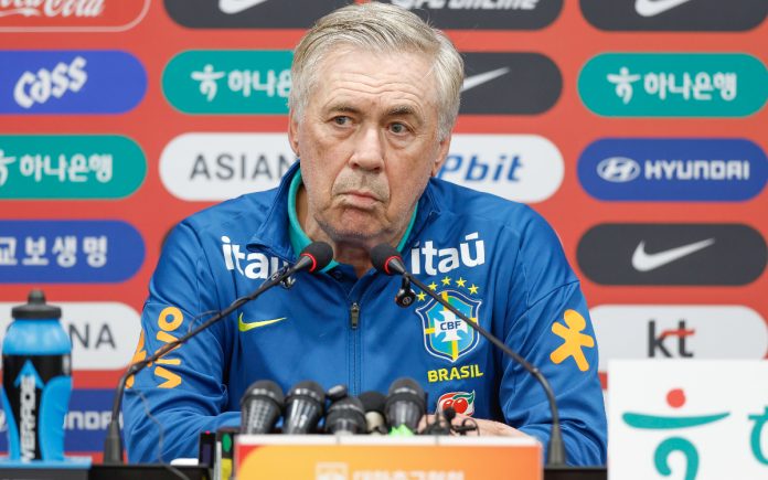 Ancelotti, treinador da Seleção Brasileira (Foto: Rafael Ribeiro/CBF)