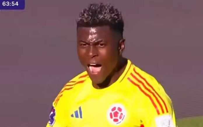 Néiser Villareal marcou três gols contra a Espanha