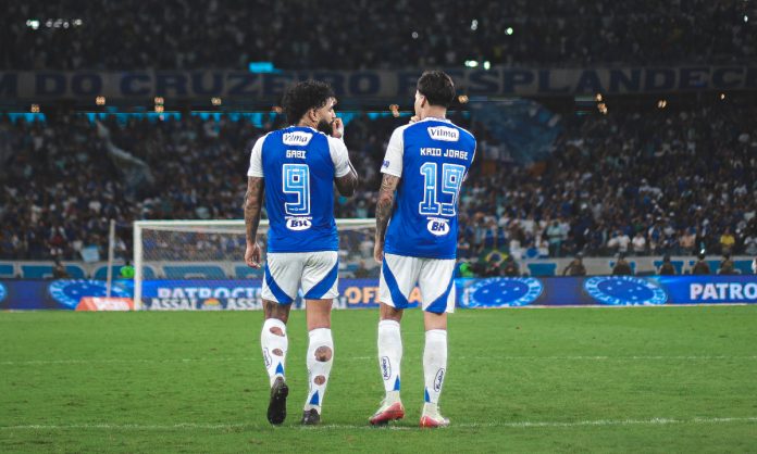 Kaio Jorge e Gabigol, atacantes do Cruzeiro