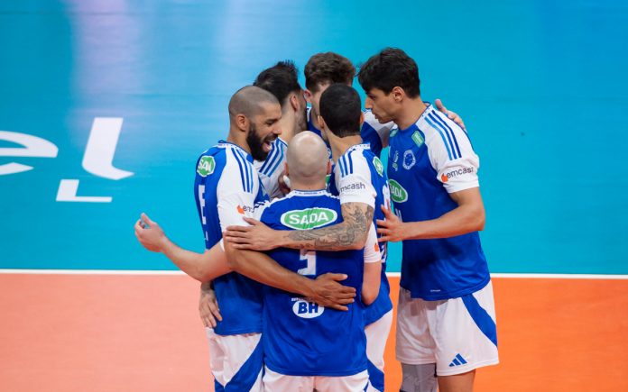 Jogadores do Sada Cruzeiro (Foto: Agência i7/Sada Cruzeiro)
