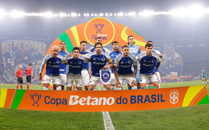 Time do Cruzeiro na Copa do Brasil de 2025 (Foto: Cris Mattos/FMF)