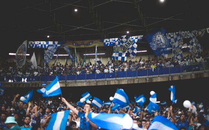 Torcida do Cruzeiro no Mineirão (Foto: Gustavo Martins/Cruzeiro)
