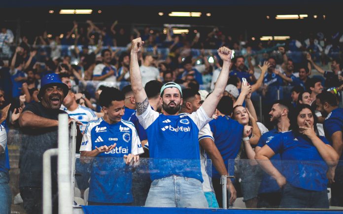 Torcida do Cruzeiro no Mineirão (Foto: Gustavo Martins/Cruzeiro)