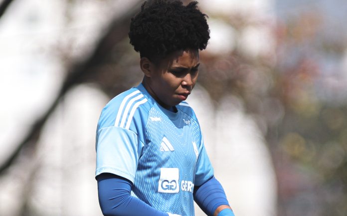 Goleira Camila Rodrigues, do Cruzeiro (Foto: Gustavo Martins/Cruzeiro)