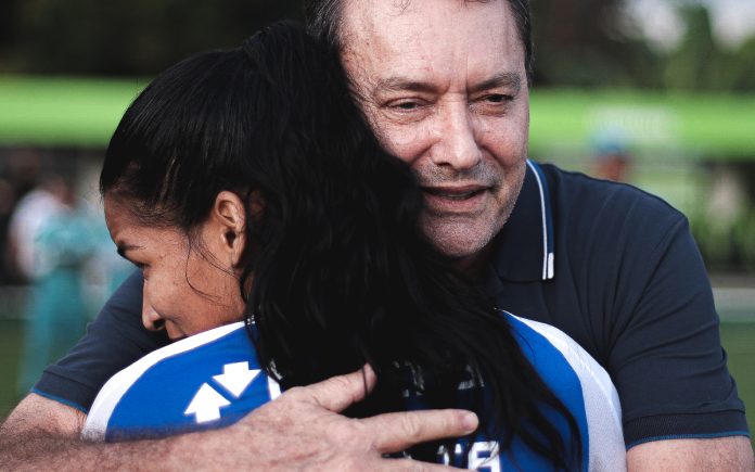 Pedrinho e Marilia (Foto: Gustavo Martins/Cruzeiro)