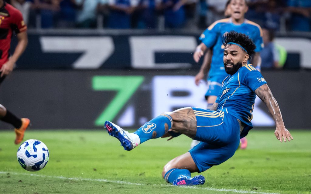 Gabigol fez o gol do empate contra o Sport