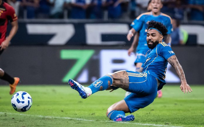 Gabigol fez o gol do empate contra o Sport
