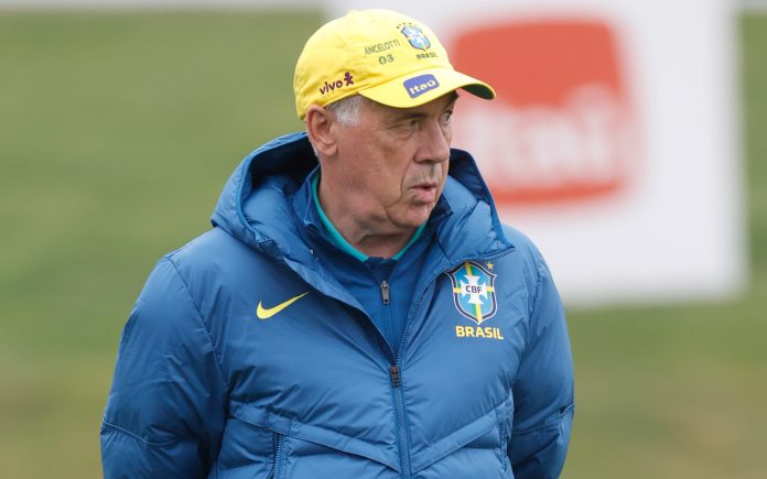 Ancelotti, treinador da Seleção Brasileira (Foto: Rafael Ribeiro/CBF)