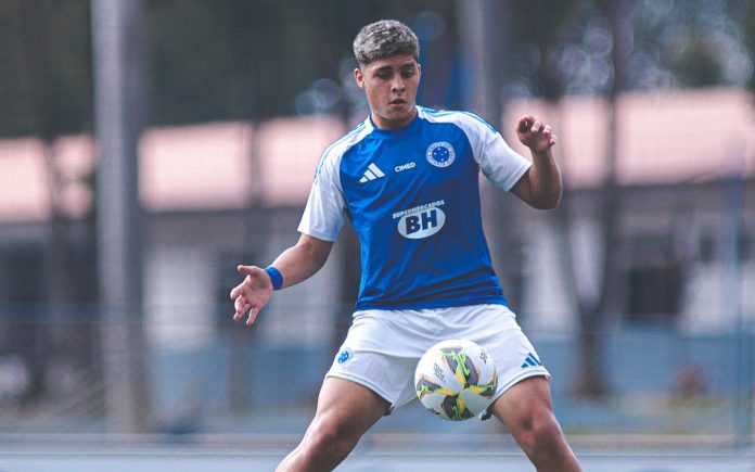 Cauan Baptistella é o principal jogador do sub-20 do Cruzeiro