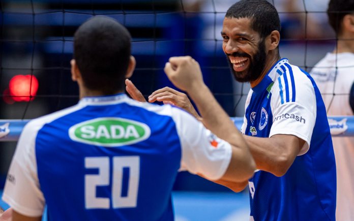 Wallace, oposto do Sada Cruzeiro (Foto: Agência i7/Sada Cruzeiro)