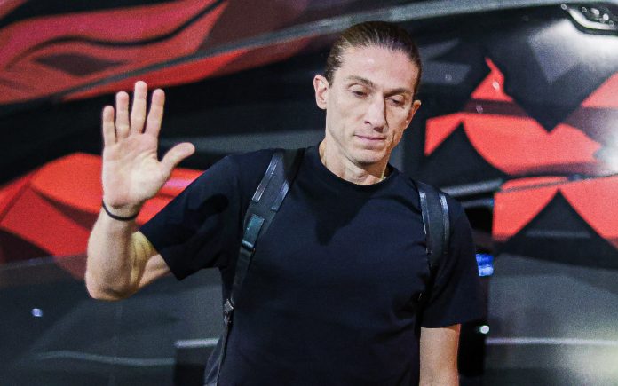 Filipe Luís, técnico do Flamengo (Foto: Gilvan de Souza/Flamengo)