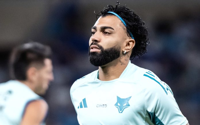 Gabigol será titular contra o Fortaleza, no Mineirão