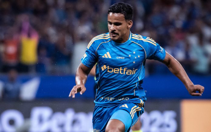 Kaiki em ação contra o Sport, no Mineirão