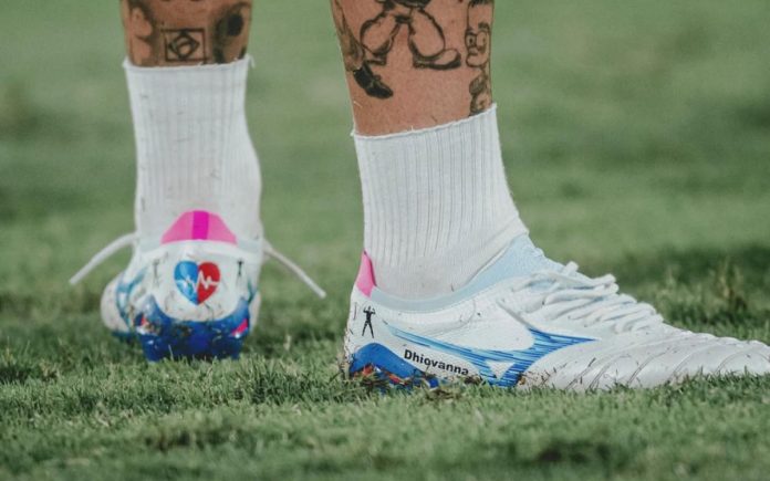 Chuteira especial de Gabigol (Foto: Divulgação)