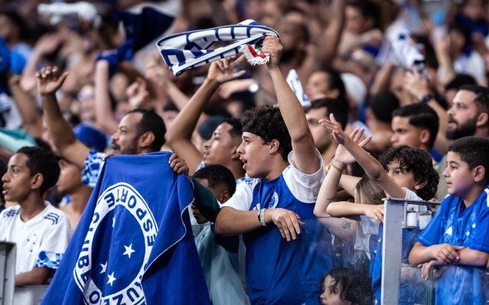 Torcida do Cruzeiro no Mineirão Torcida do Cruzeiro no Mineirão (Foto: Gustavo Aleixo/Cruzeiro)