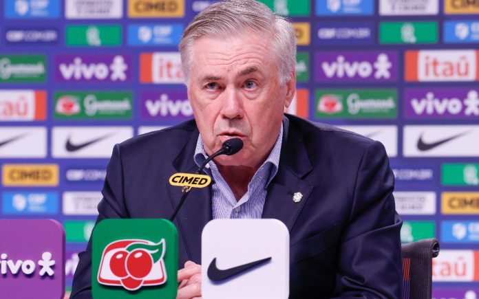 Ancelotti, técnico da Seleção Brasileira (Foto: Rafael Ribeiro/CBF)