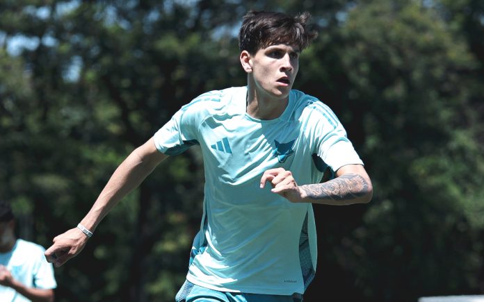 Rayan Lelis, atacante do Cruzeiro (Foto: Gustavo Martins/Cruzeiro)