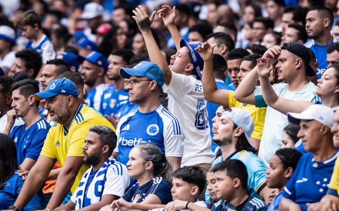 Torcida do Cruzeiro no Mineirão