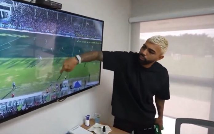 Gabigol explicou gols de Kaio Jorge contra o Vitória