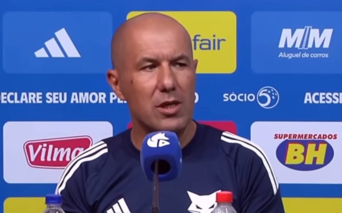 Leonardo Jardim, técnico do Cruzeiro