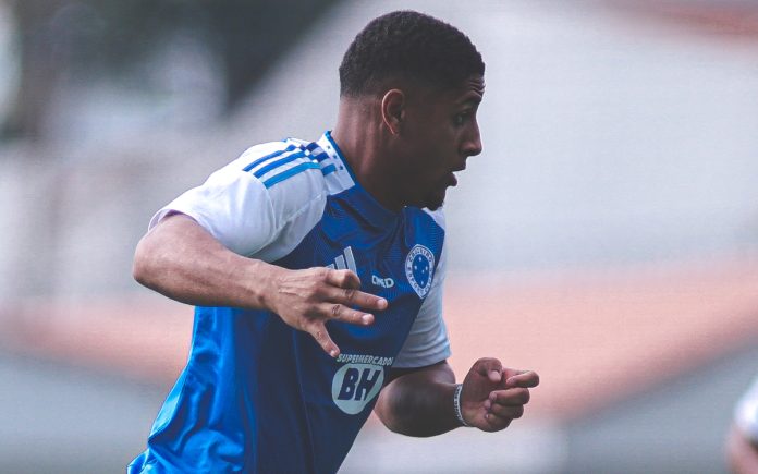 Fernando, atacante do sub-20 do Cruzeiro (Foto: Gustavo Martins/Cruzeiro)