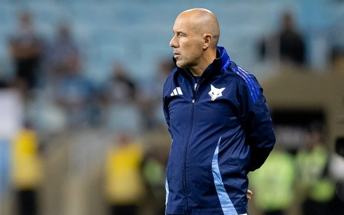 Leonardo Jardim, técnico do Cruzeiro (Foto: Lucas Bubols/Cruzeiro)